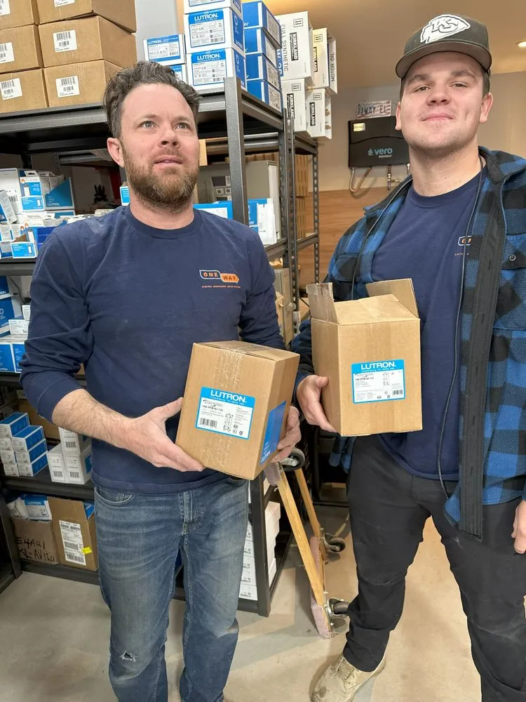 Slide of One Way Electric