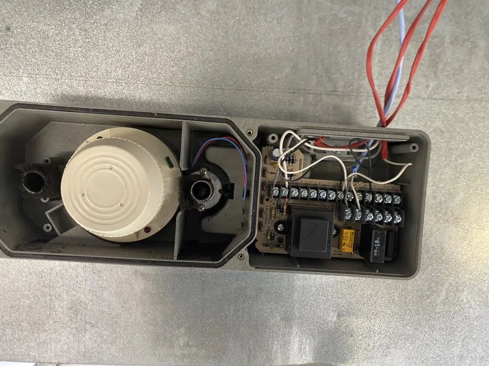 Emergency electrician providing panel upgrade in ,