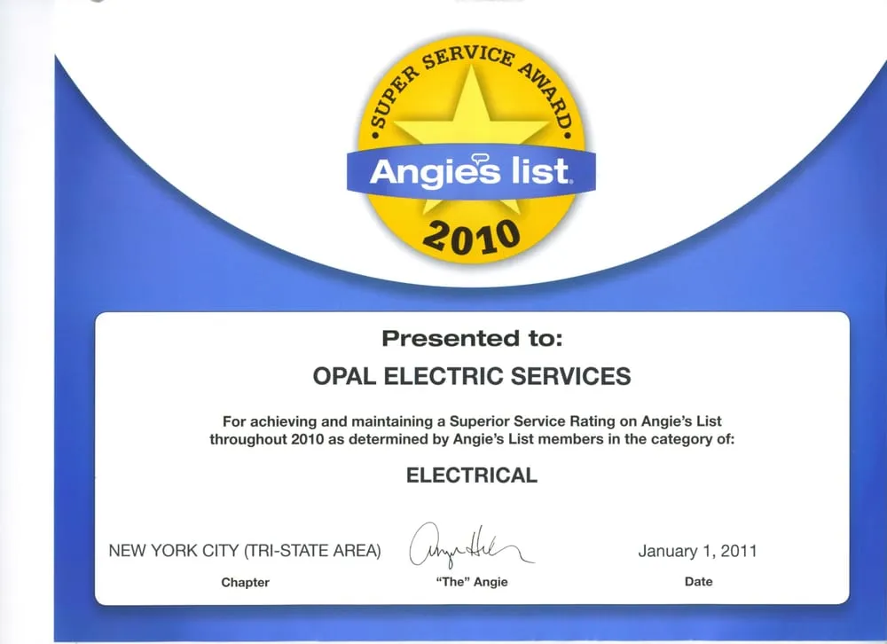 Slide of Opal Electric Services
