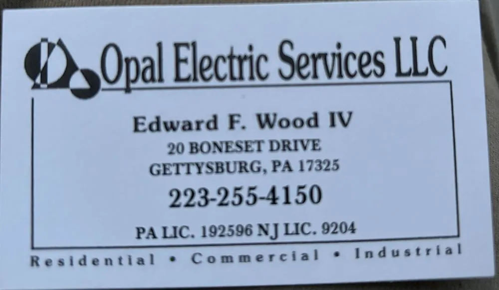 Slide of Opal Electric Services
