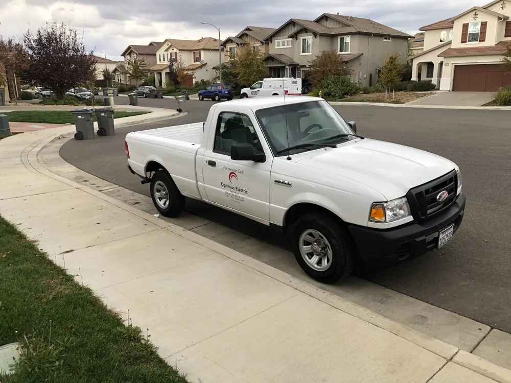 Slide of Optimus Electric Services