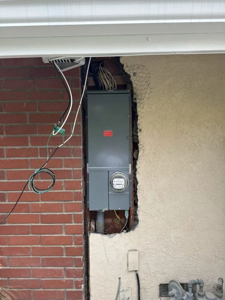 Affordable electrical service for homes in panel upgrade, by