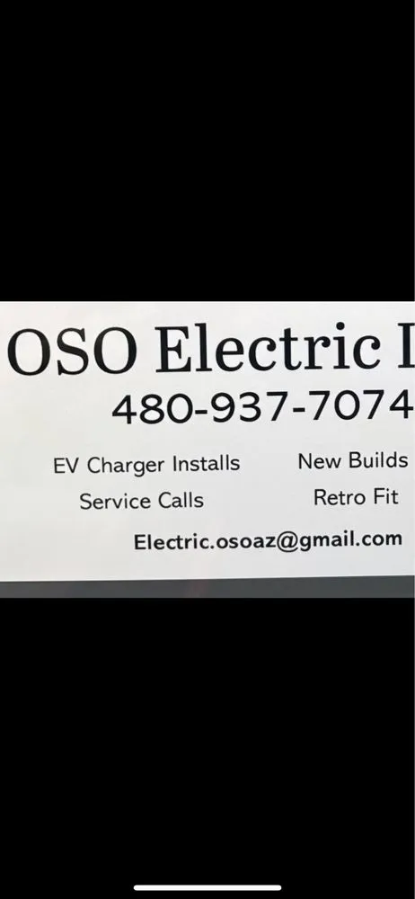 Slide of Oso Electric