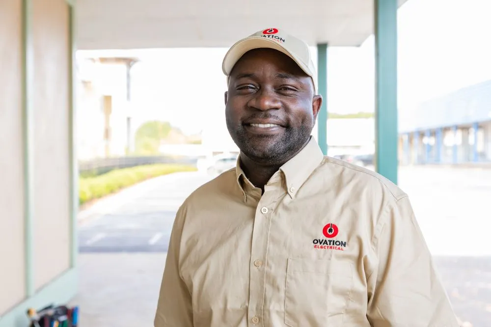 Emergency lighting installation in , by Ovation Electrical