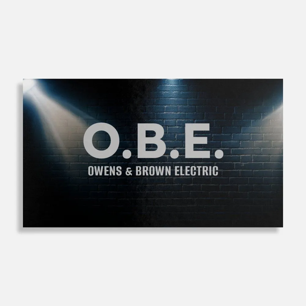 Slide of Owens & Brown Electric