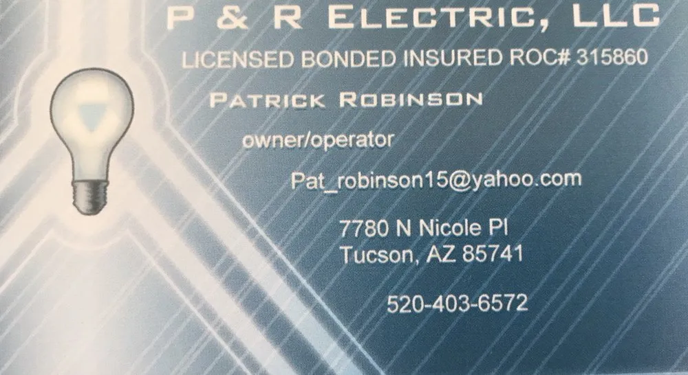 Slide of P & R Electric
