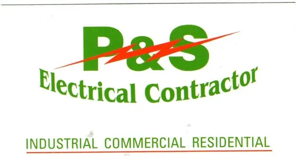 P & S Electrical Contractor Logo