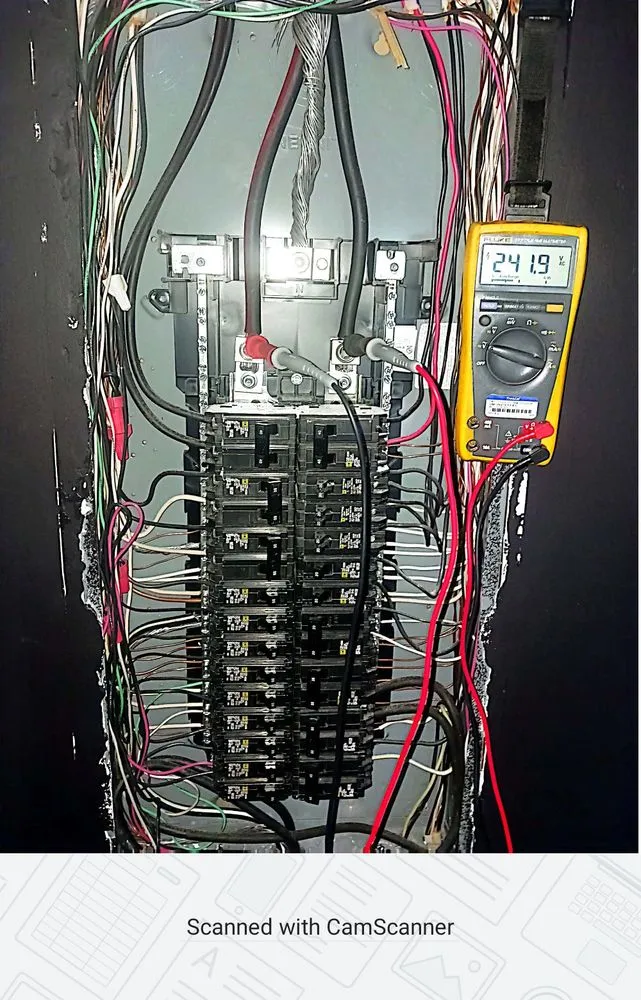 Slide of P C Electrical Services