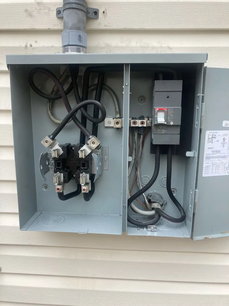 Slide of P C Electrical Services