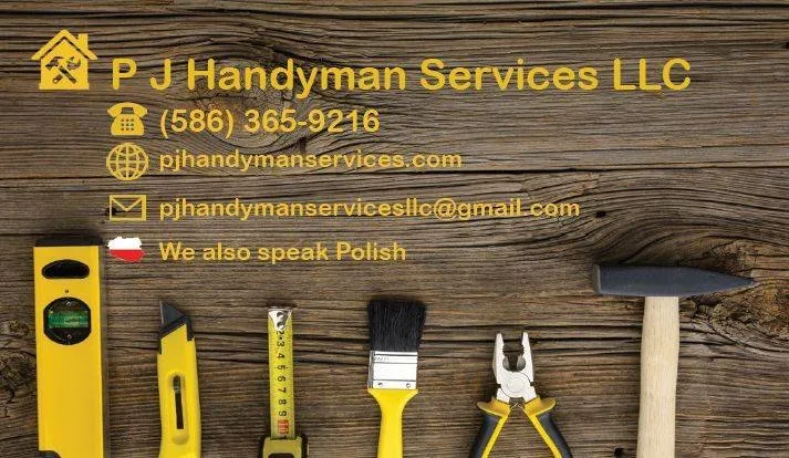 Slide of P J Handyman Services