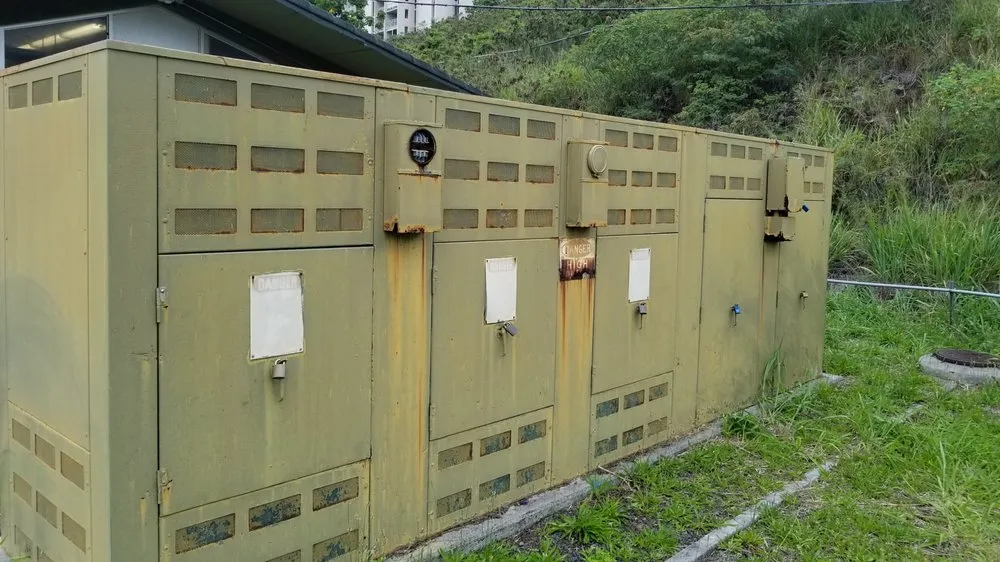 Slide of Pacific Communications and Electrical