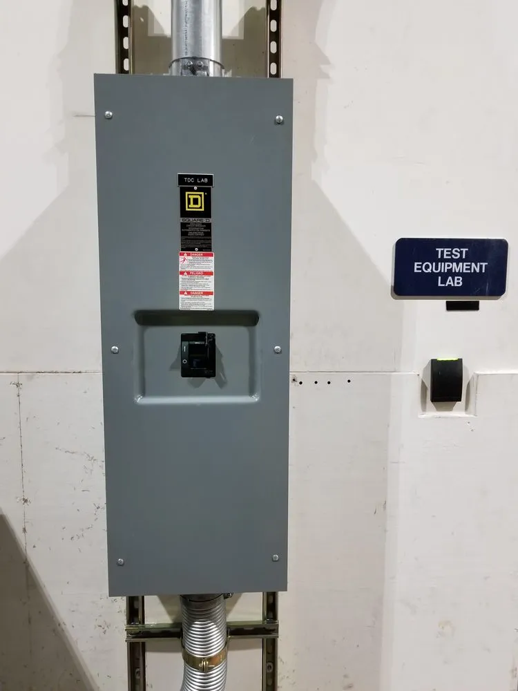 Slide of Pacific Communications and Electrical