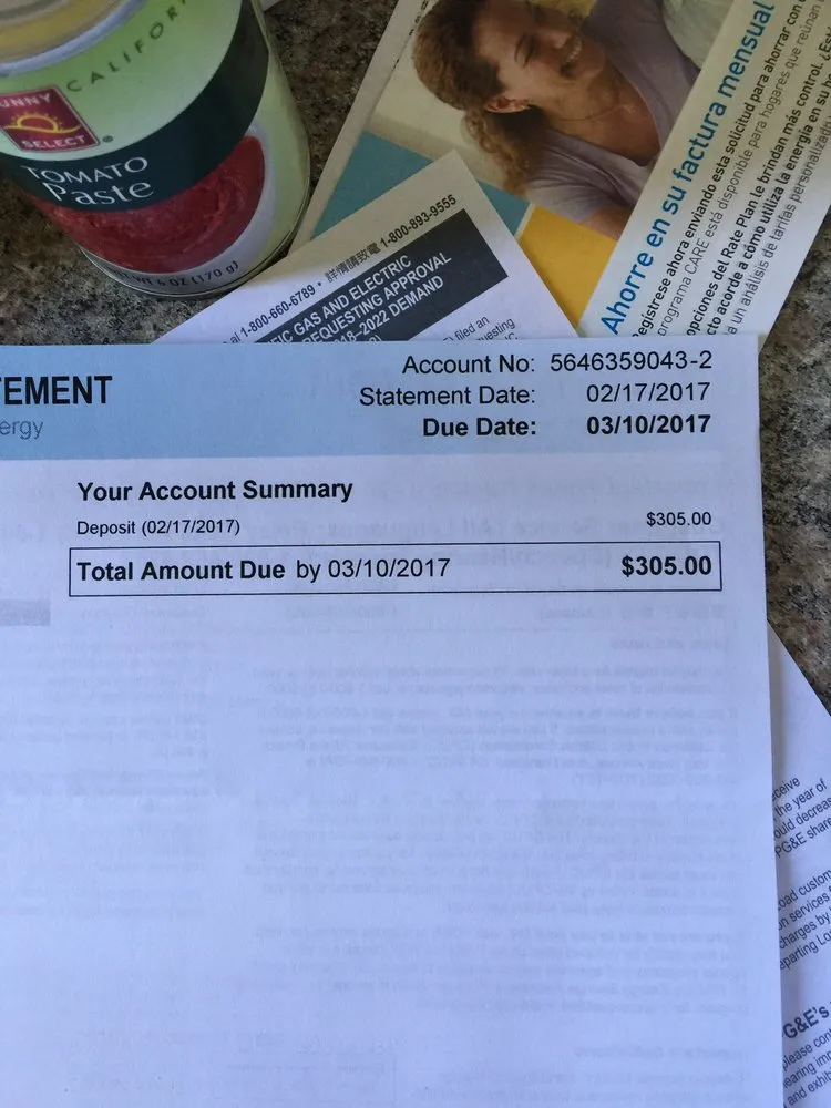 Slide of Pacific Gas and Electric Company