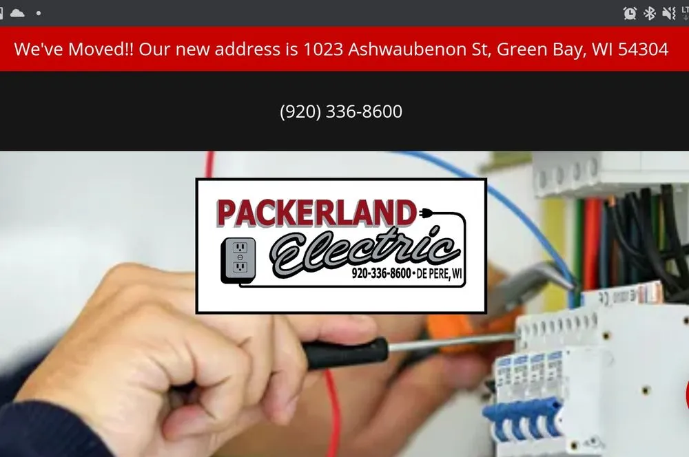 Slide of Packerland Electric