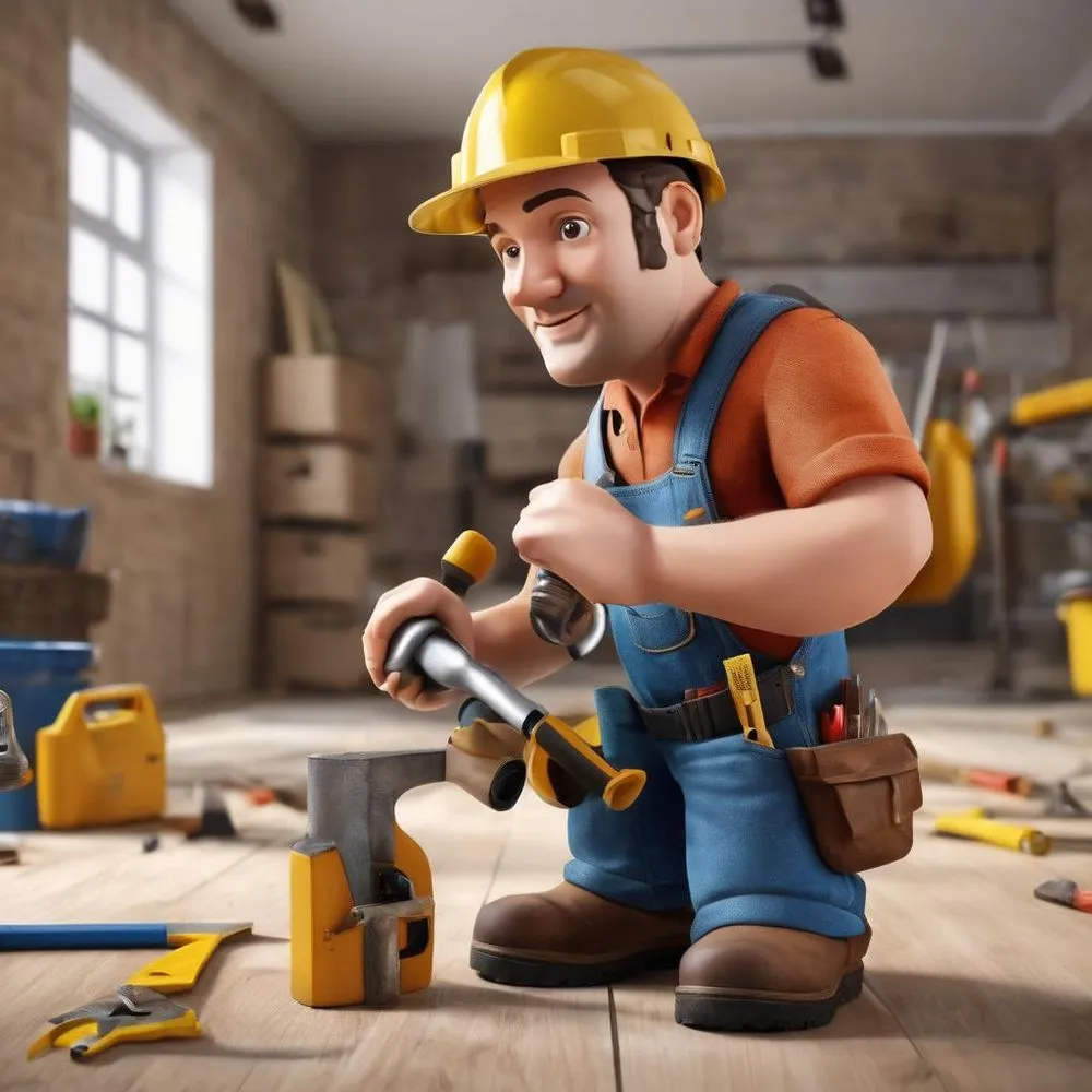 Slide of Page The Handyman