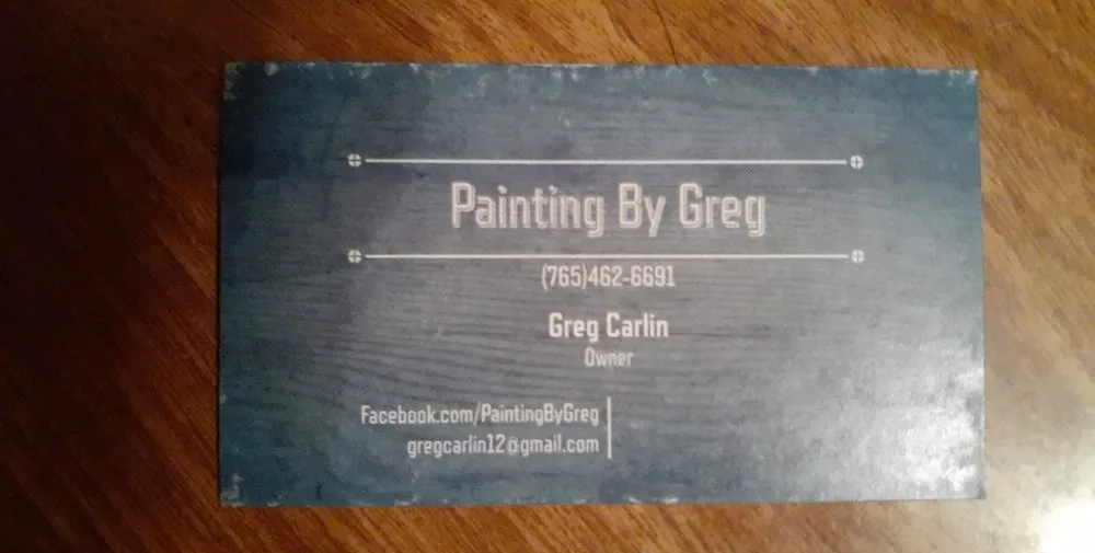 Slide of Painting by Greg