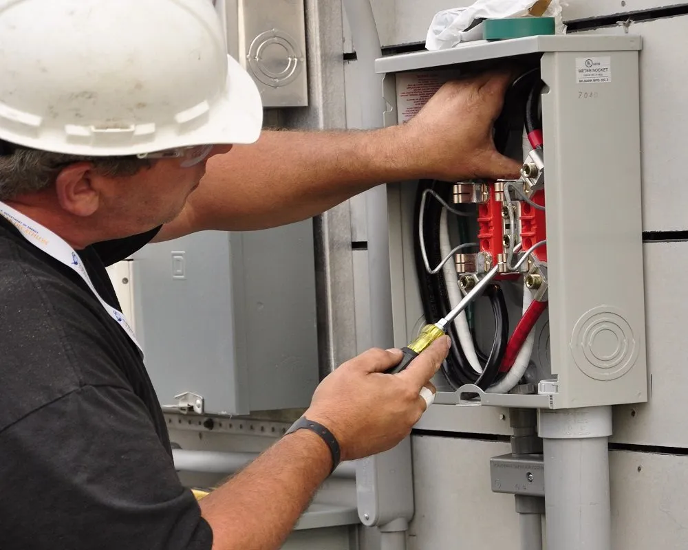 Slide of Palm Springs Lights