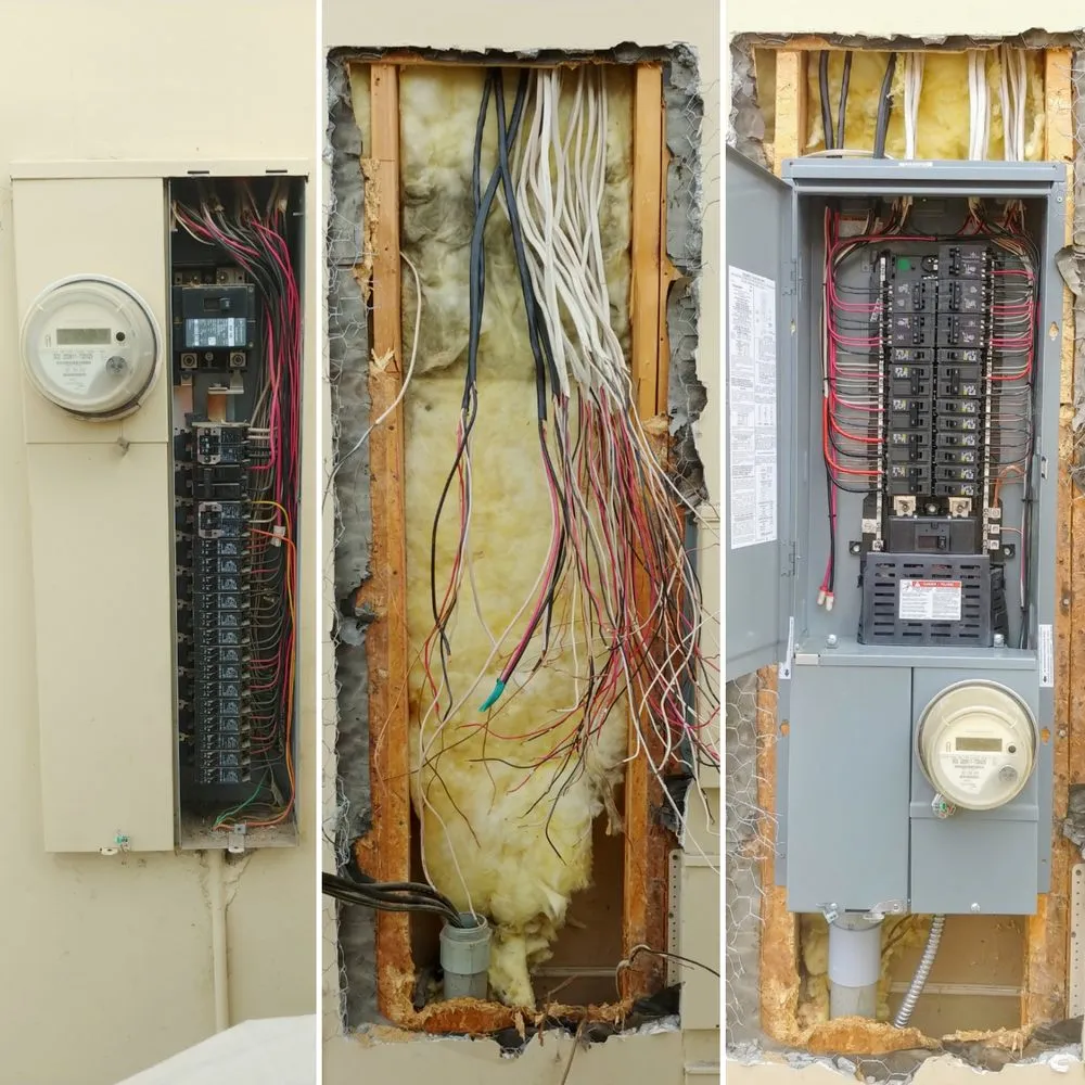 Professional panel upgrade in ,  by Palmer Electric