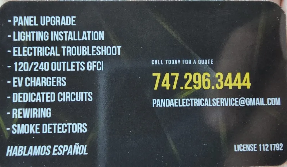 Expert lighting installation experts serving San Fernando Valley, CA - Panda Electrical Service