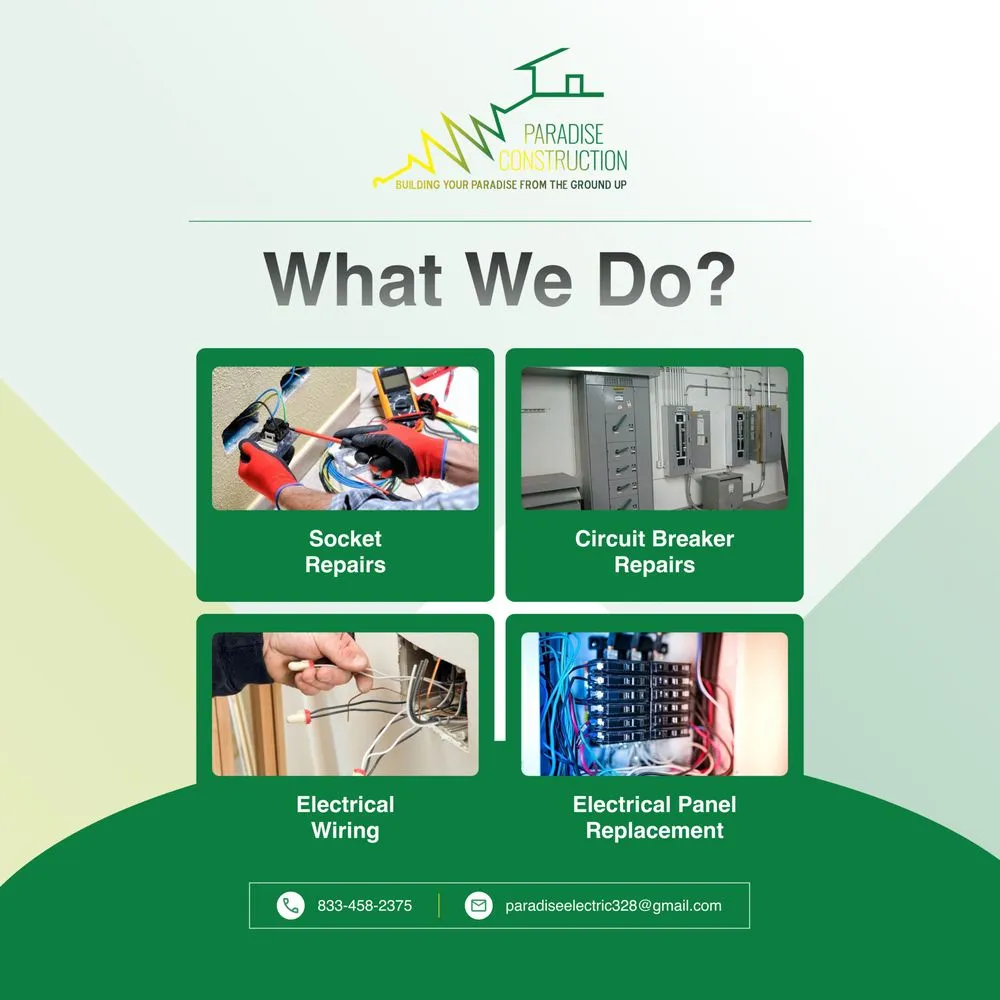 Slide of Paradise Construction