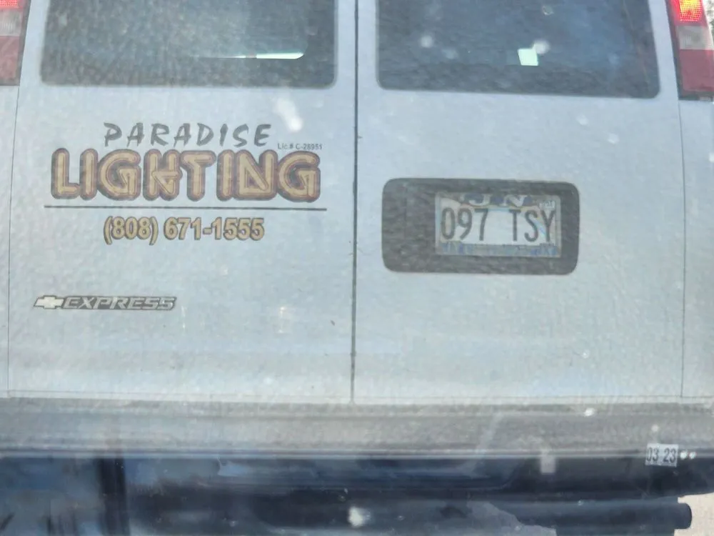 Slide of Paradise Lighting