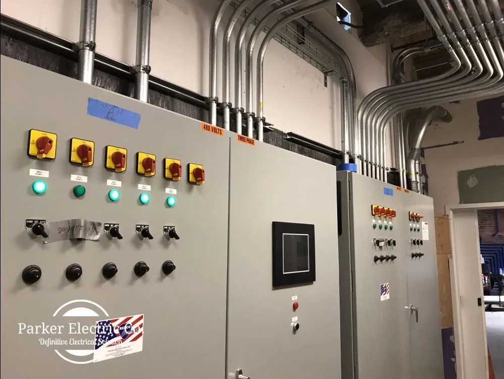 Slide of Parker Electric Company