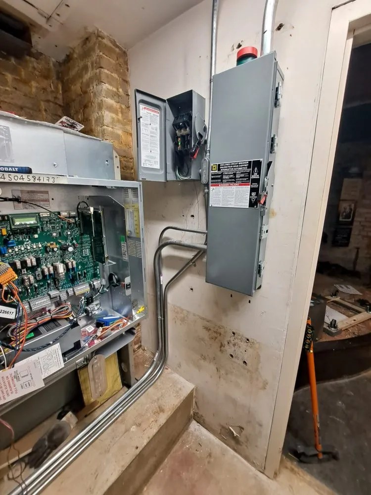 Slide of Parr Electric Company