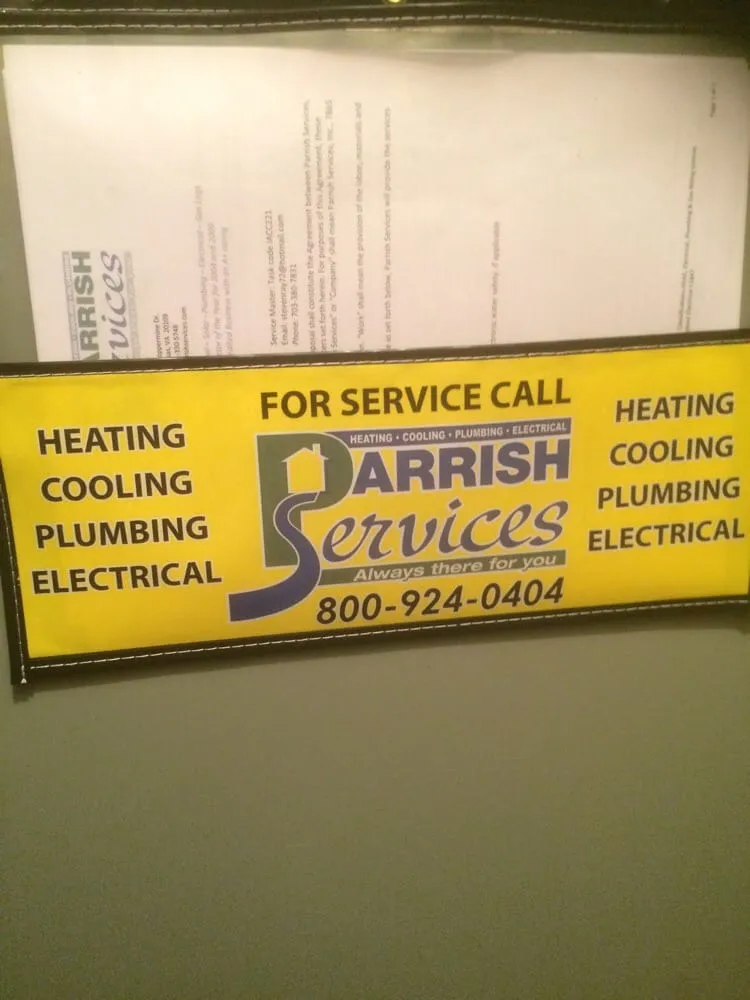 Slide of Parrish Services