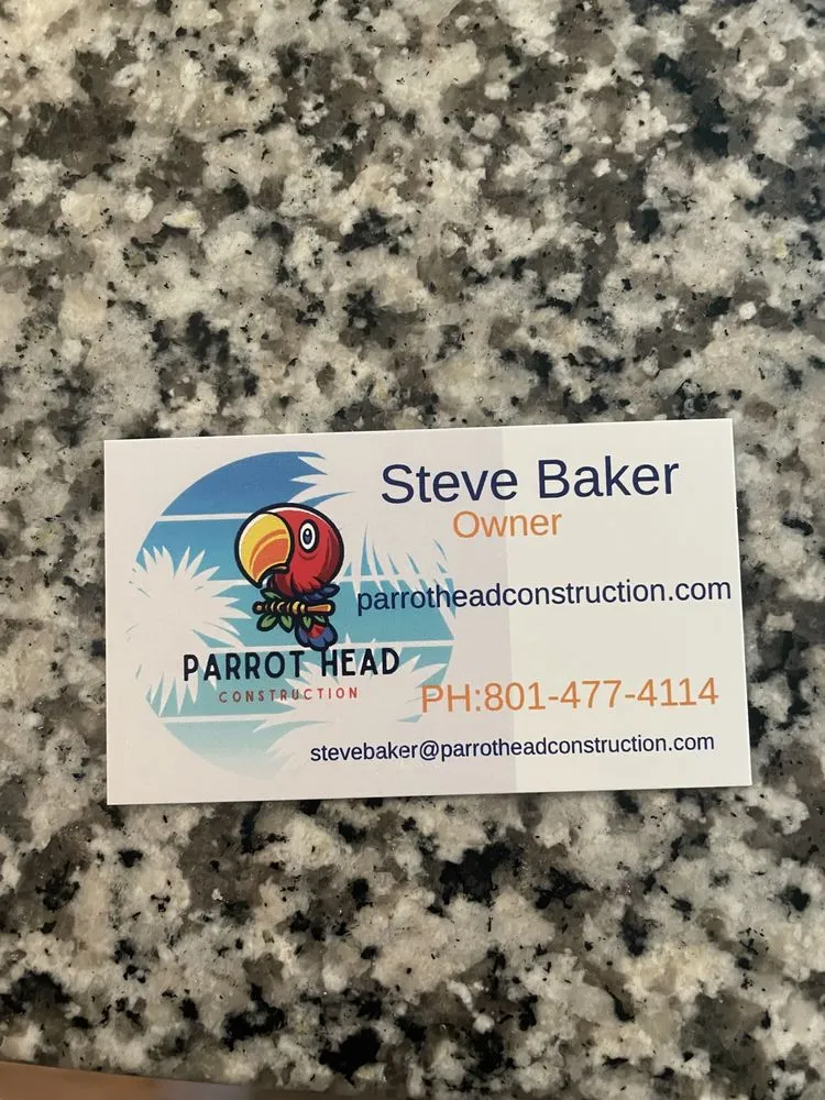 Slide of Parrot Head Construction