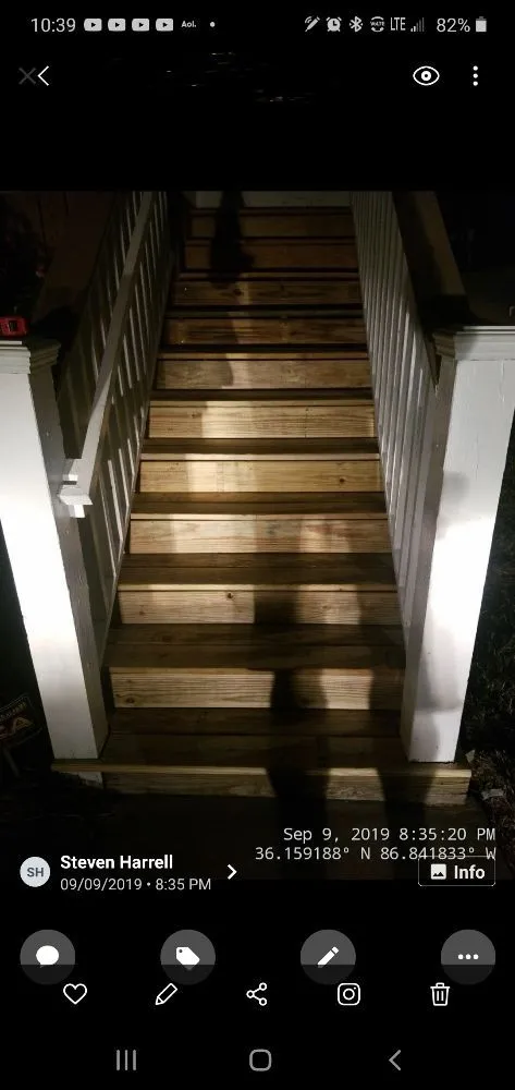 Professional lighting installation in Madison, TN by Passion Property Doctors