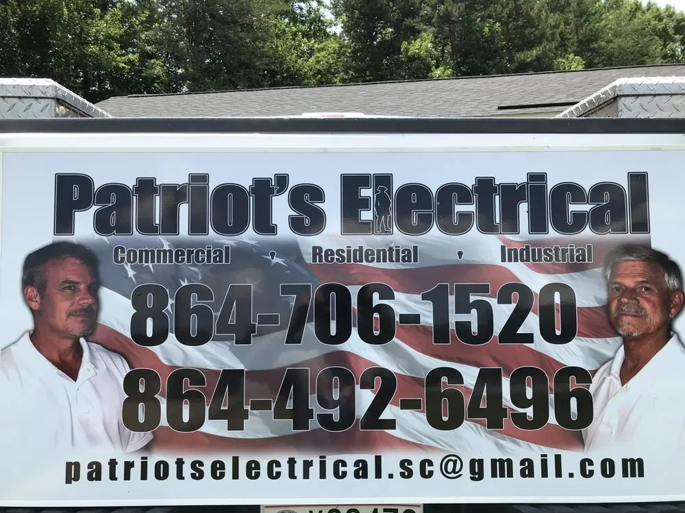 Slide of Patriot's Electrical