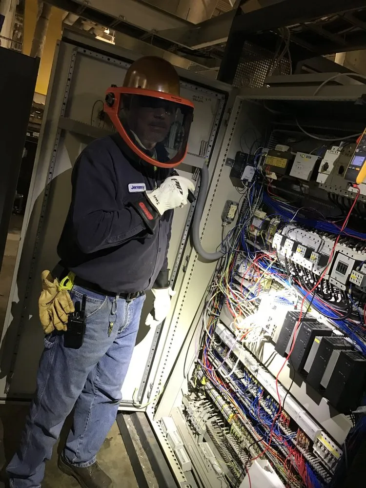 Slide of Patriot's Electrical