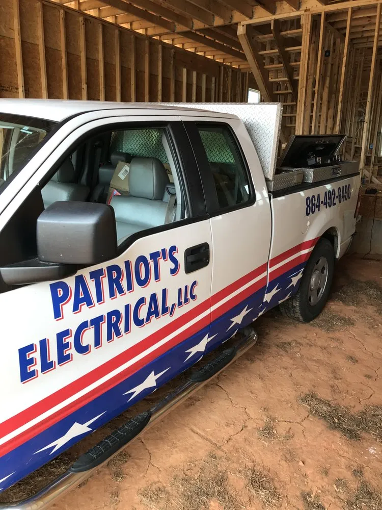 Slide of Patriot's Electrical