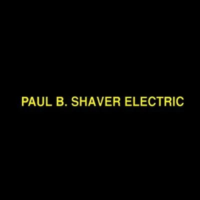 Slide of Paul B. Shaver Electric
