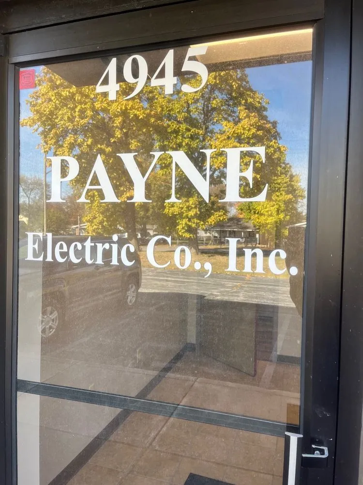 Slide of Payne Electric Co
