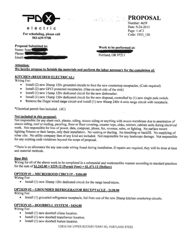 Slide of PDX Electric