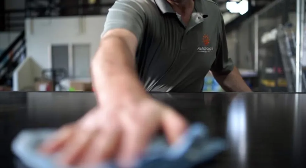 Slide of Peak Power USA