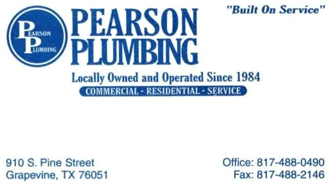 Slide of Pearson Plumbing