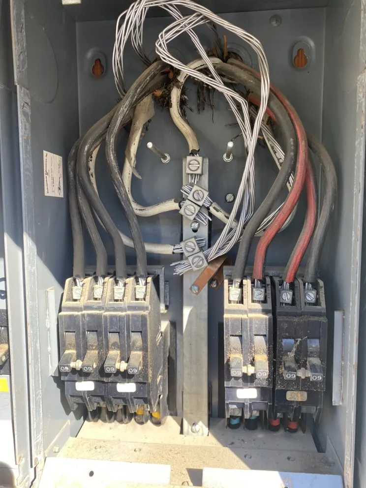 Slide of Peebles Electric Service