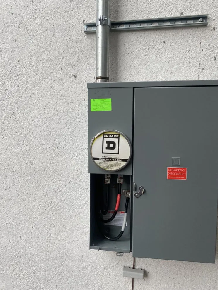 Slide of Peebles Electric Service