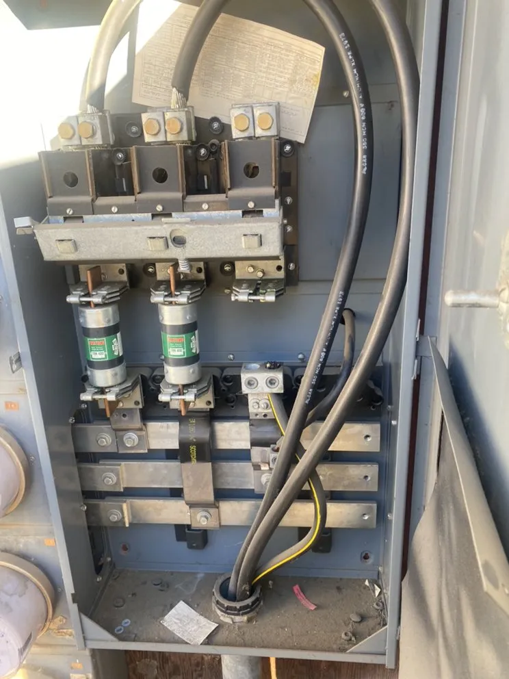 Slide of Peebles Electric Service