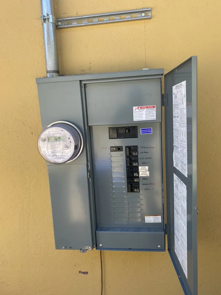 Slide of Peebles Electric Service