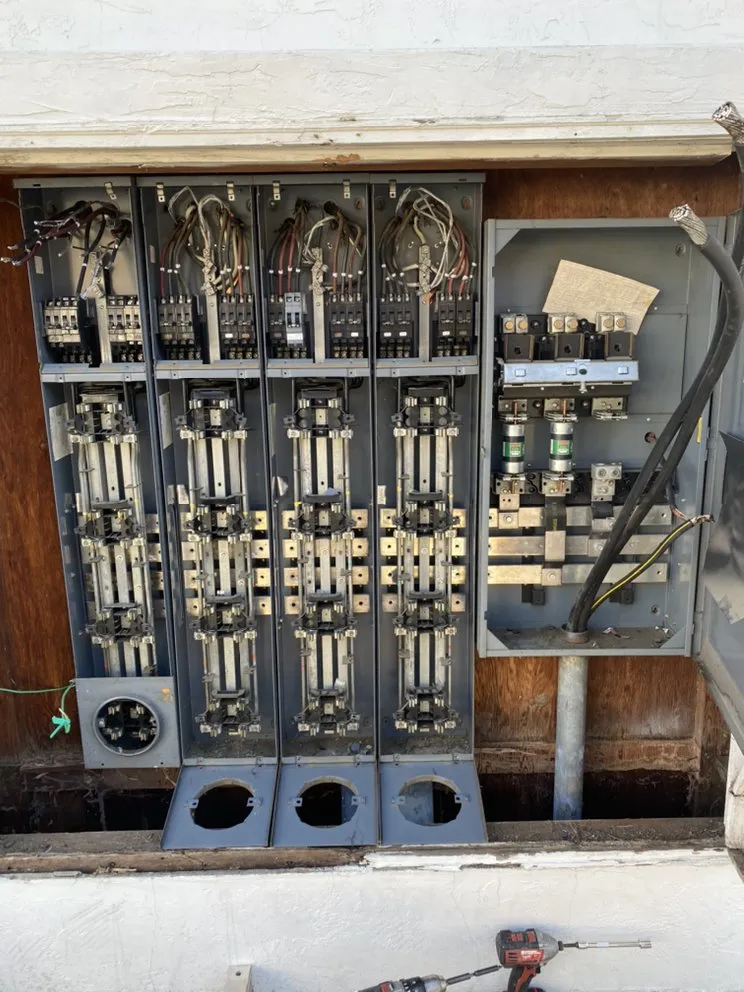 Slide of Peebles Electric Service