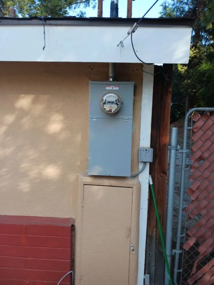 Certified electrician providing panel upgrade in , 