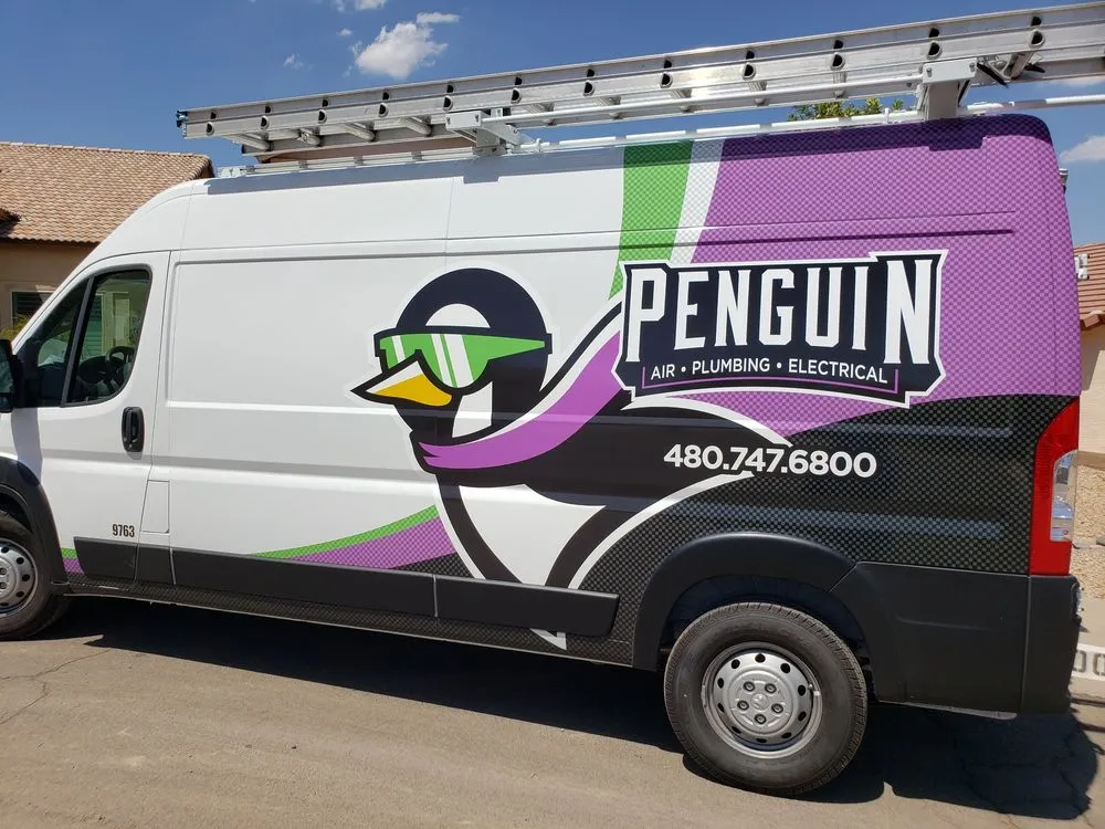 Slide of Penguin Air Plumbing & Electrical