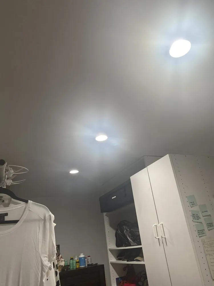 Reliable electrical service for homes in lighting installation, by