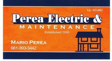 Slide of Perea Electric and Maintenance