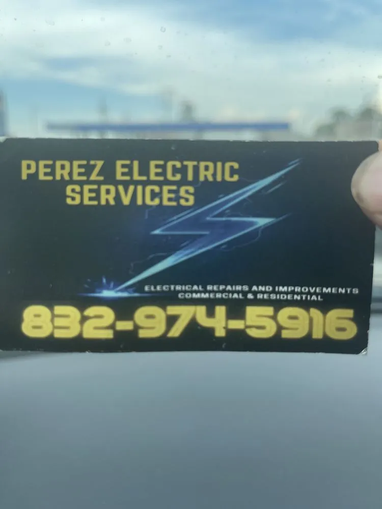 Slide of Perez Electric Services