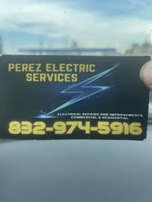 Perez Electric Services Logo