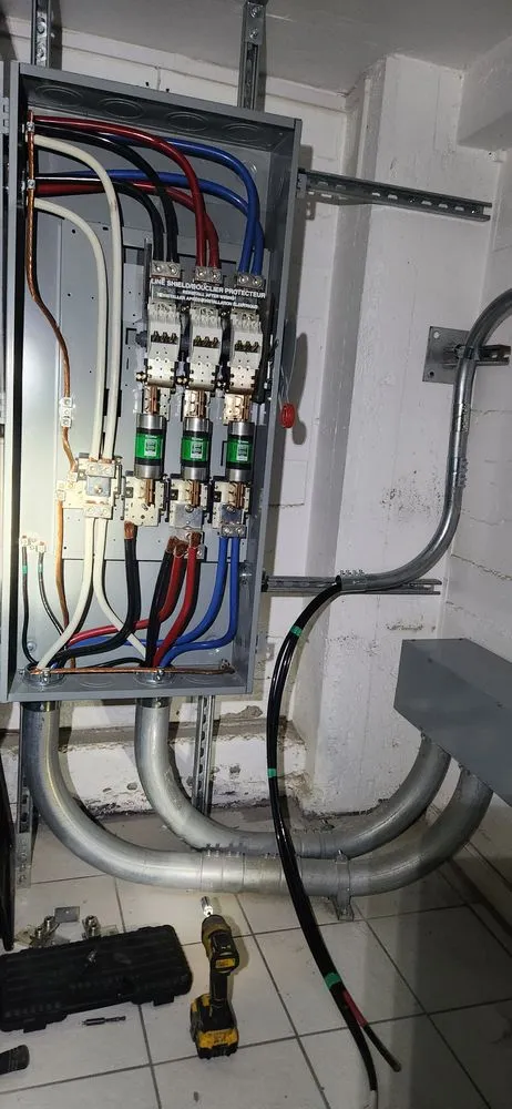 Slide of Perez Electrician